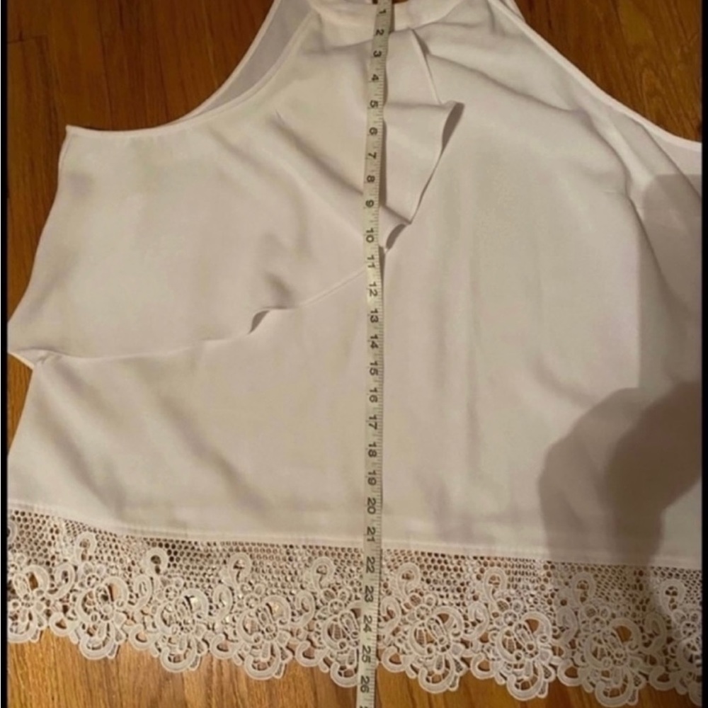 Worthington blouse White 3X. - Picture 5 of 7